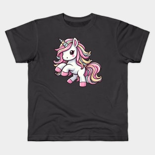 Unicorn S01 D79 Kids T-Shirt